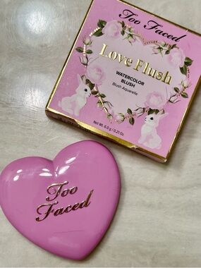 Was NIB Too Faced Love Flush Watercolor Blush  - Crazy In Love